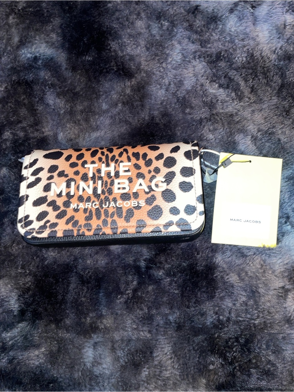 Marc Jacobs The Mini Bag Leopard Print Wallet - Brown/Black